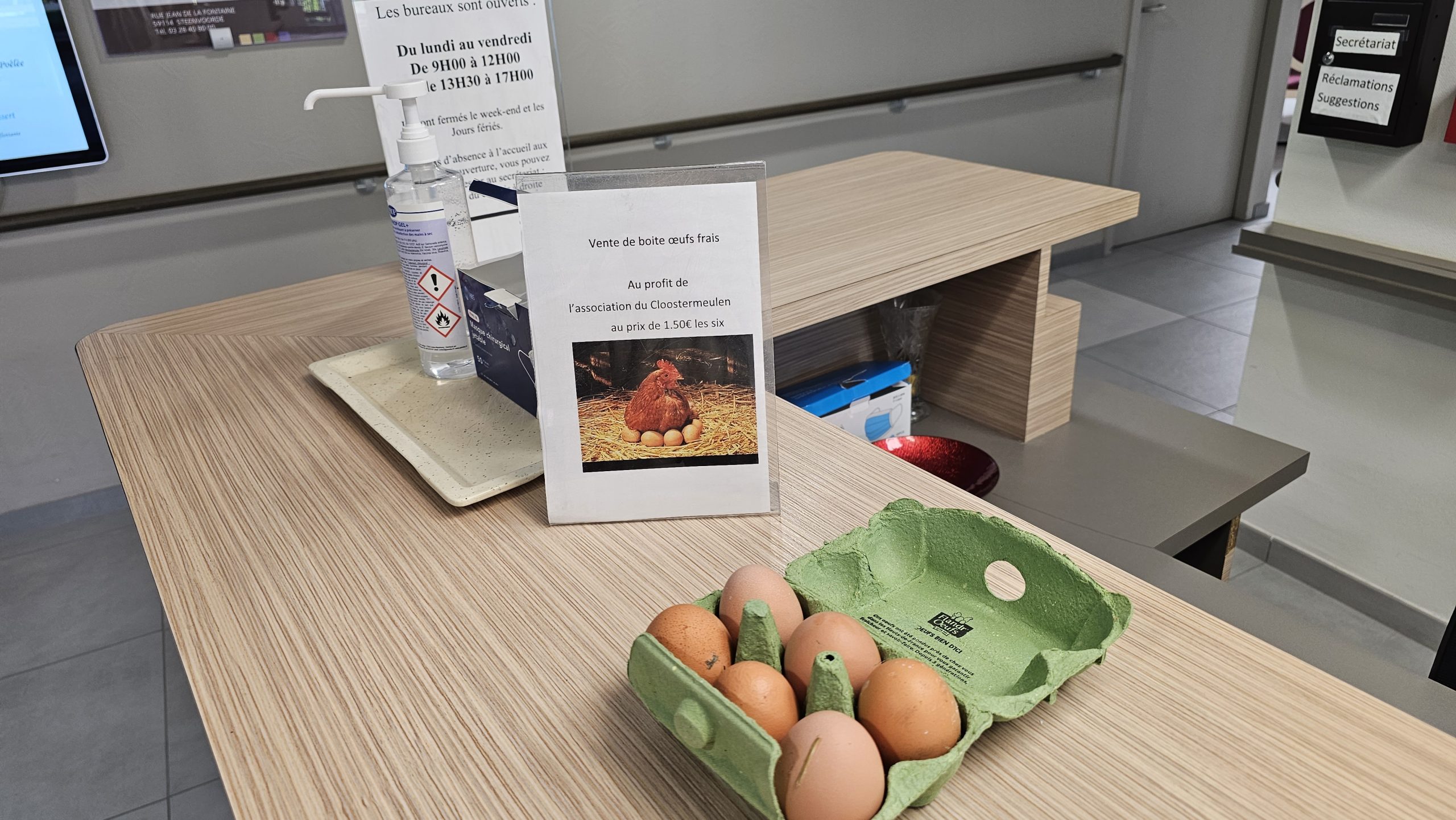Des poules... Dans les EHPAD !